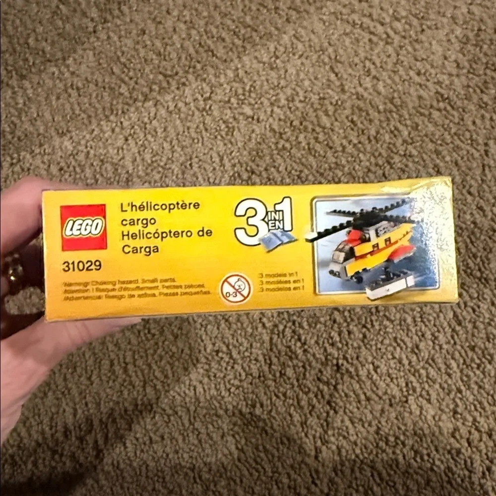 Lego creator cargo heli set 31029 132 pieces new in sealed box
